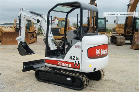 bobcat 325 mini excavator bucket|bobcat 325 excavator specs.